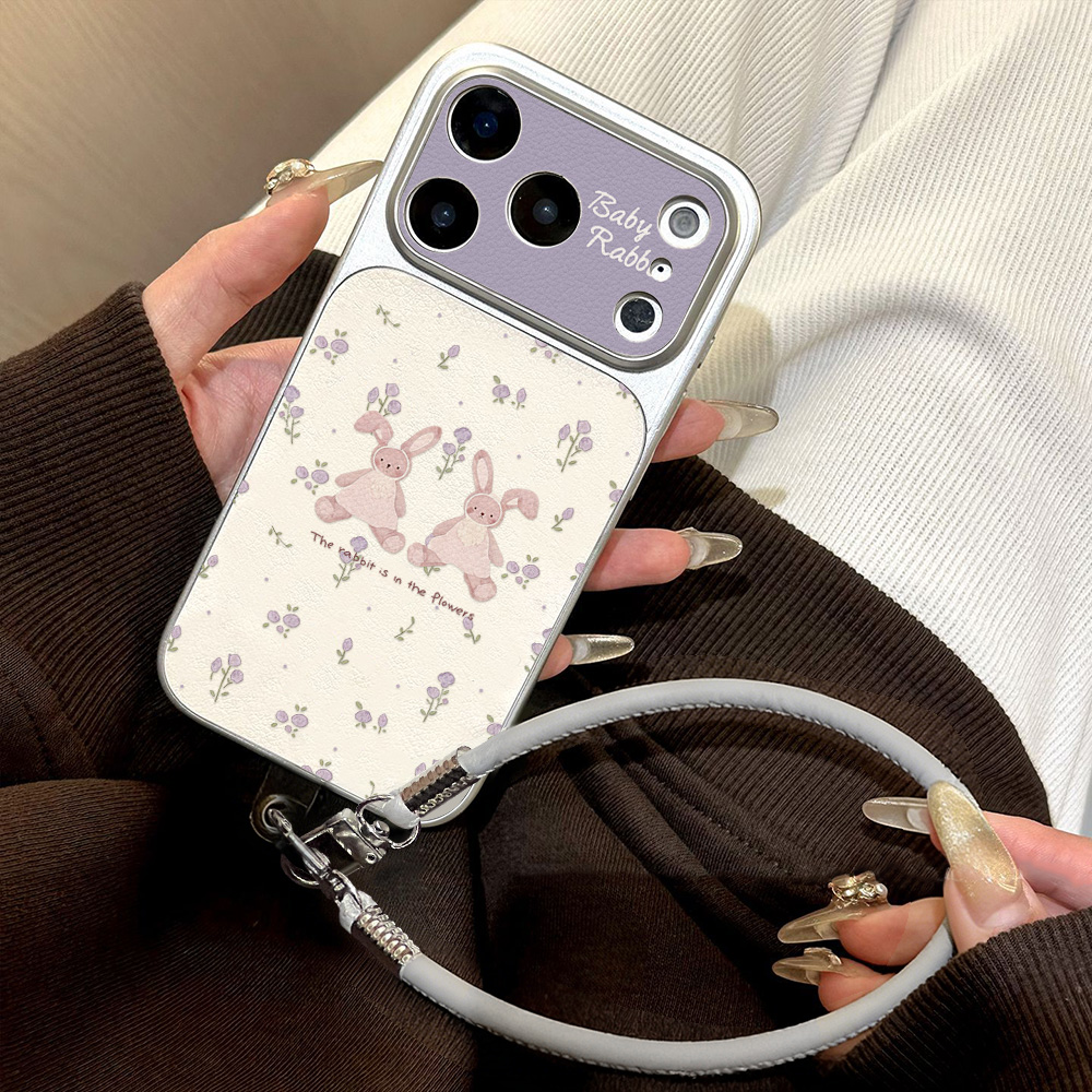 Phone Cases For Iphone 11 - Cute Rubbit PU Leather Phone Cases
