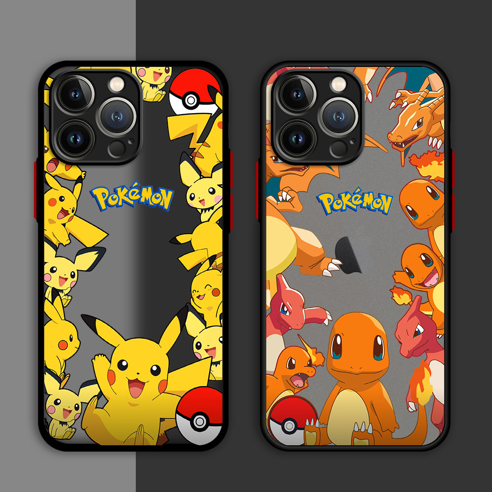 Phone Cases Near Me - Hot Anime Cartoon Pokemon Case For