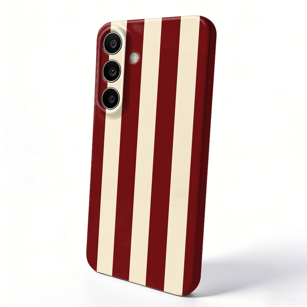 Red White Striped Case For Sam - Phone Cases Red 评论和价格