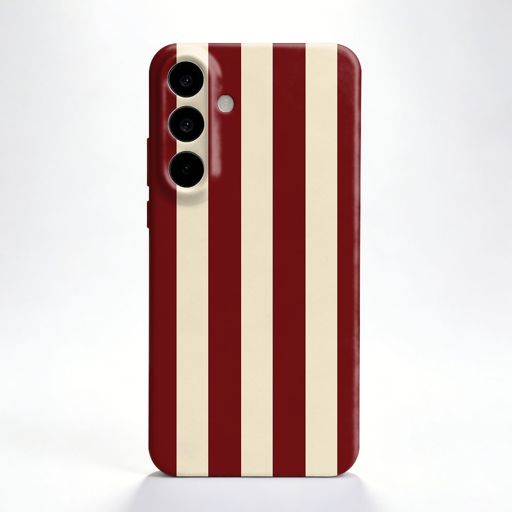 Red White Striped Case For Sam - Phone Cases Red 评论和价格