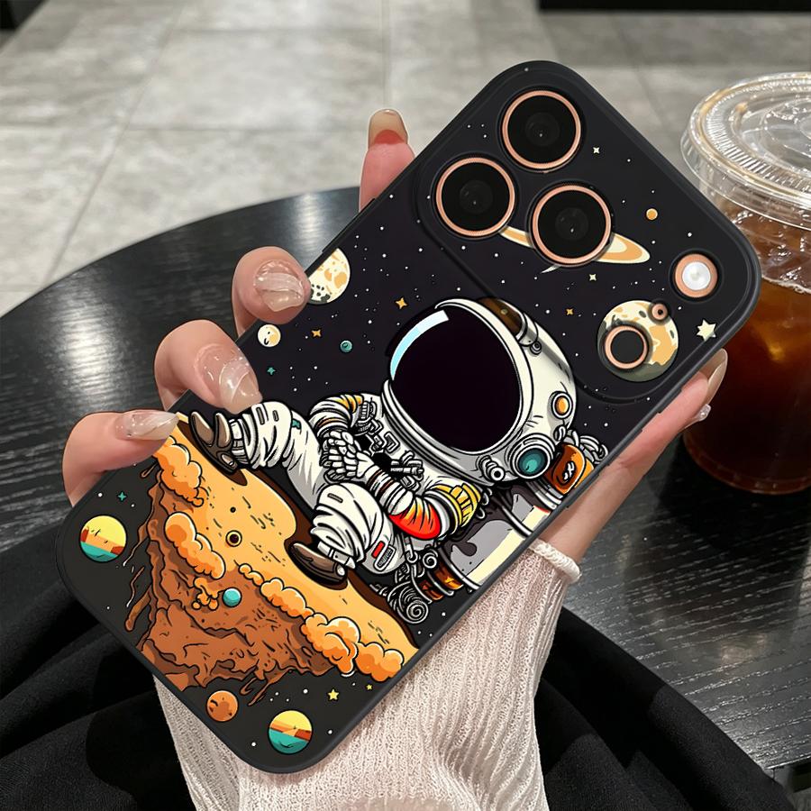 Planet Cartoon Astronaut Case  - Phone Cases Near Me 评论和价格