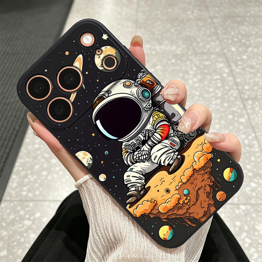 Planet Cartoon Astronaut Case  - Phone Cases Near Me 评论和价格
