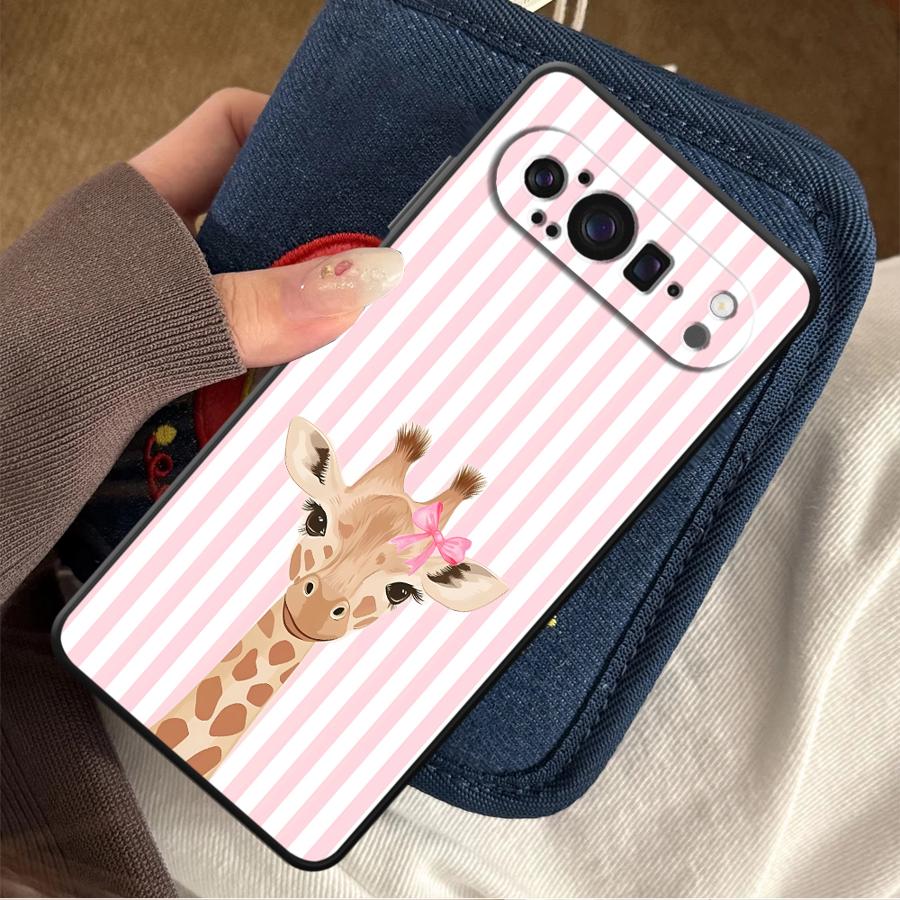 Cartoon Giraffe Funda Phone Co - Phone Cases Google Pixel 7 评论和价格