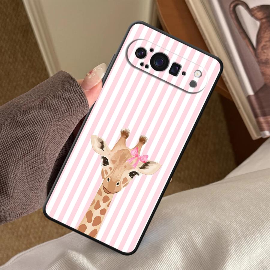 Cartoon Giraffe Funda Phone Co - Phone Cases Google Pixel 7 评论和价格