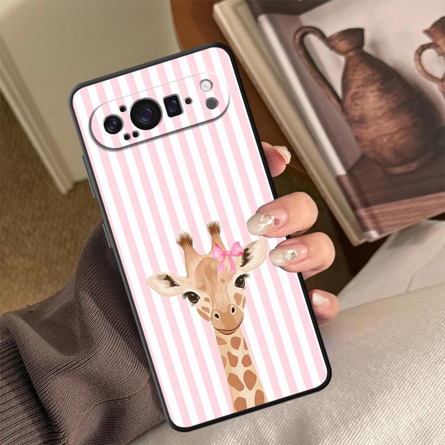 Cartoon Giraffe Funda Phone Co - Phone Cases Google Pixel 7 评论和价格