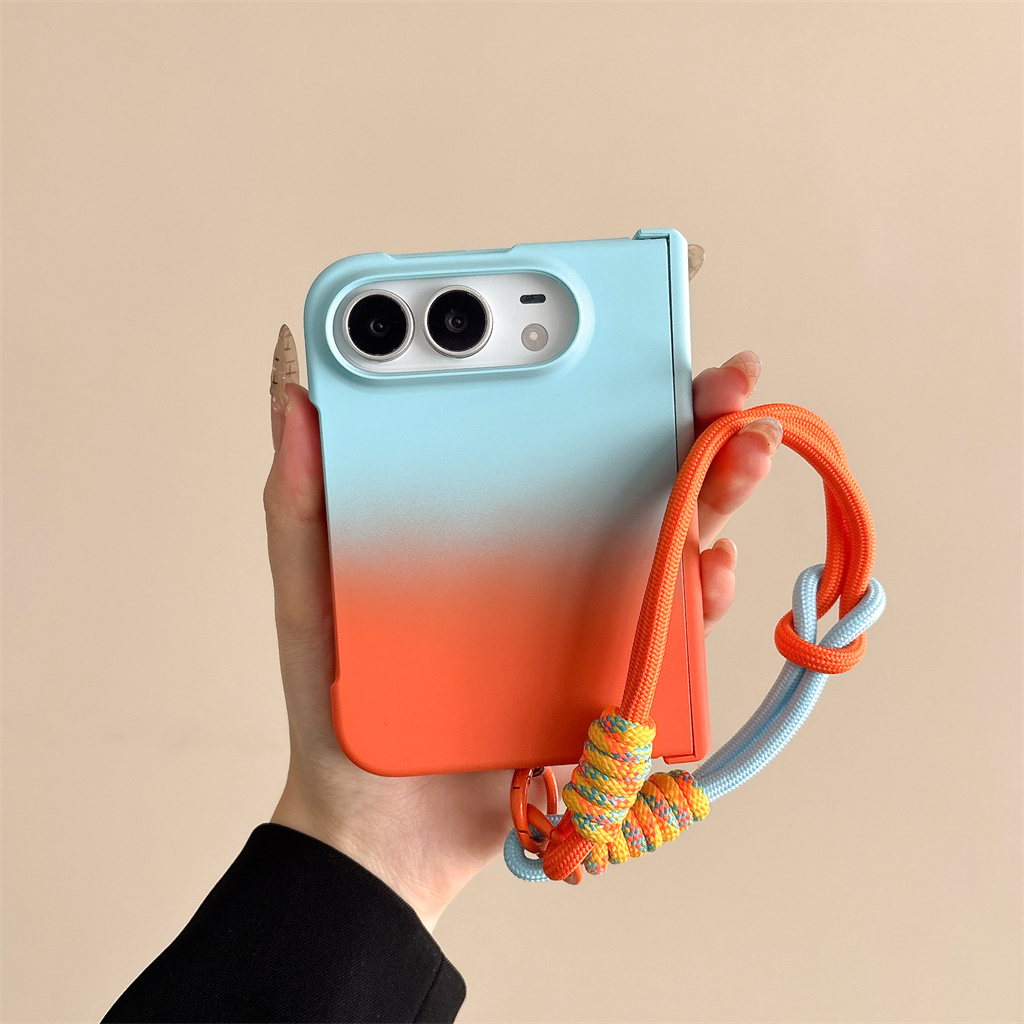 Gradient Color Hard PC Hinge P - Phone Cases With Loop 评论和价格