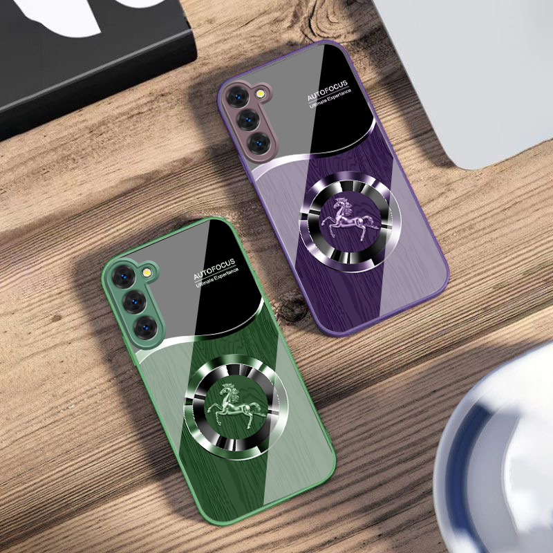 Silver Leaping Blue Horse For  - Phone Cases Horse 评论和价格