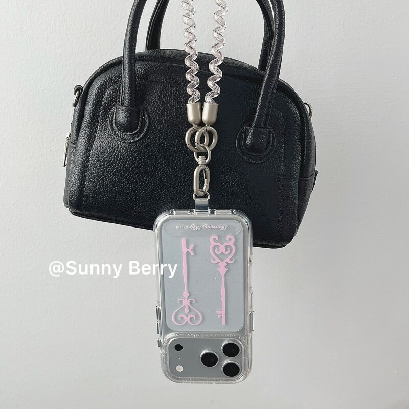 Korean Ins Y2K Pink Keys Shini - Phone Cases Y2K 评论和价格