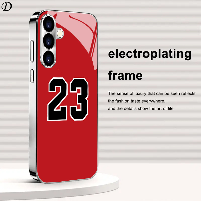 Red No. 23 jersey pattern elec - Phone Cases Jersey 评论和价格
