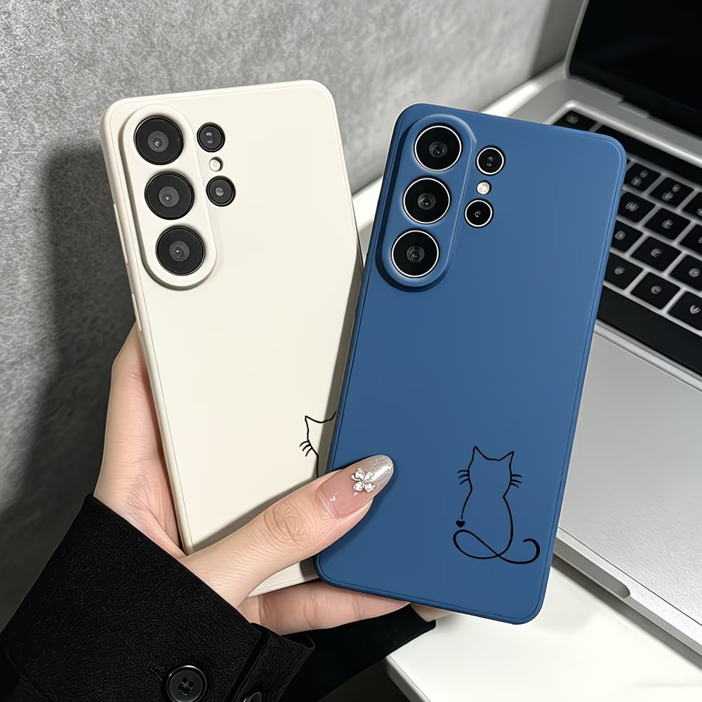 Minimalis Line Art Cat Sketch  - Phone Cases Art 评论和价格