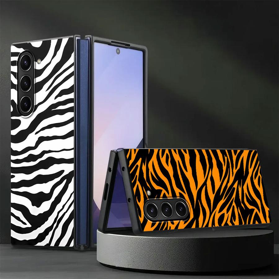 Zebra Striped Sunflower Back P - Phone Cases Z Fold 6 评论和价格
