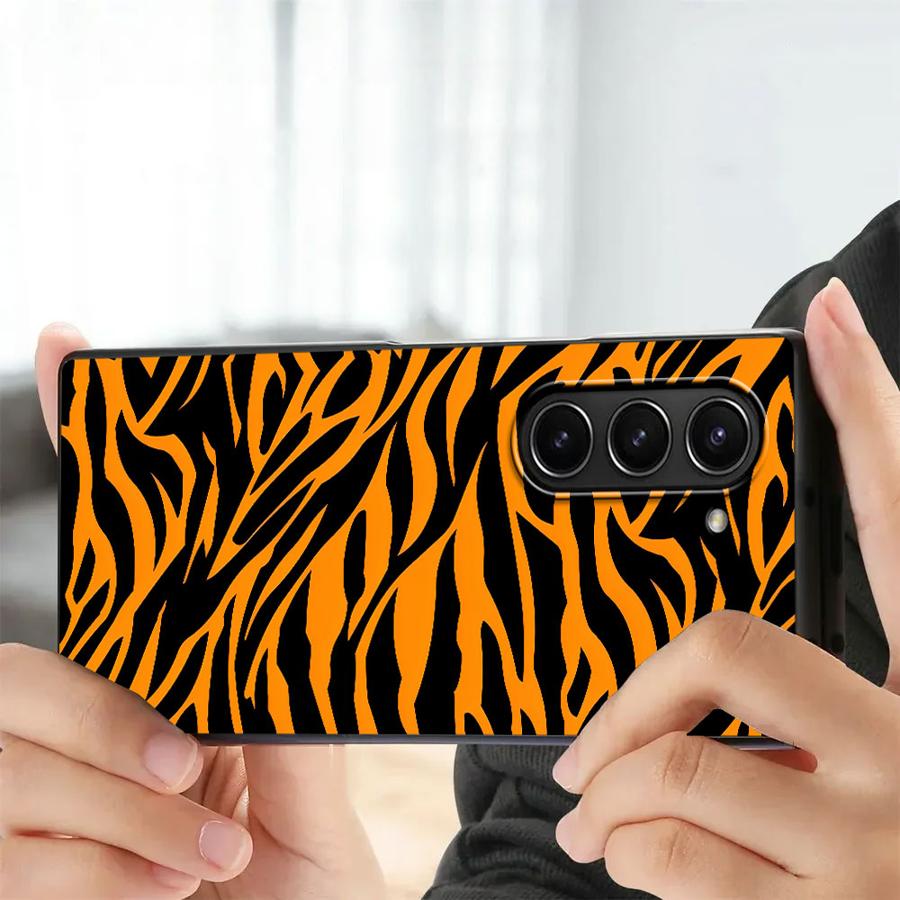 Zebra Striped Sunflower Back P - Phone Cases Z Fold 6 评论和价格