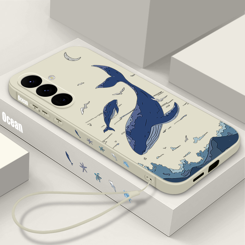 Whales Phone Case For Samsung  - Phone Cases Galaxy A17 评论和价格