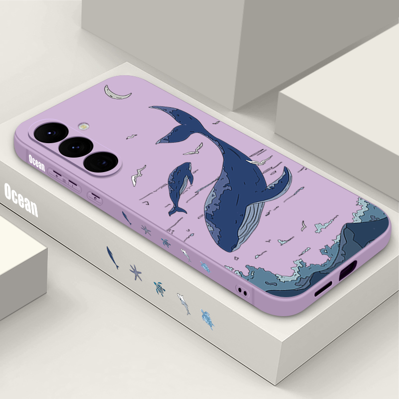 Whales Phone Case For Samsung  - Phone Cases Galaxy A17 评论和价格