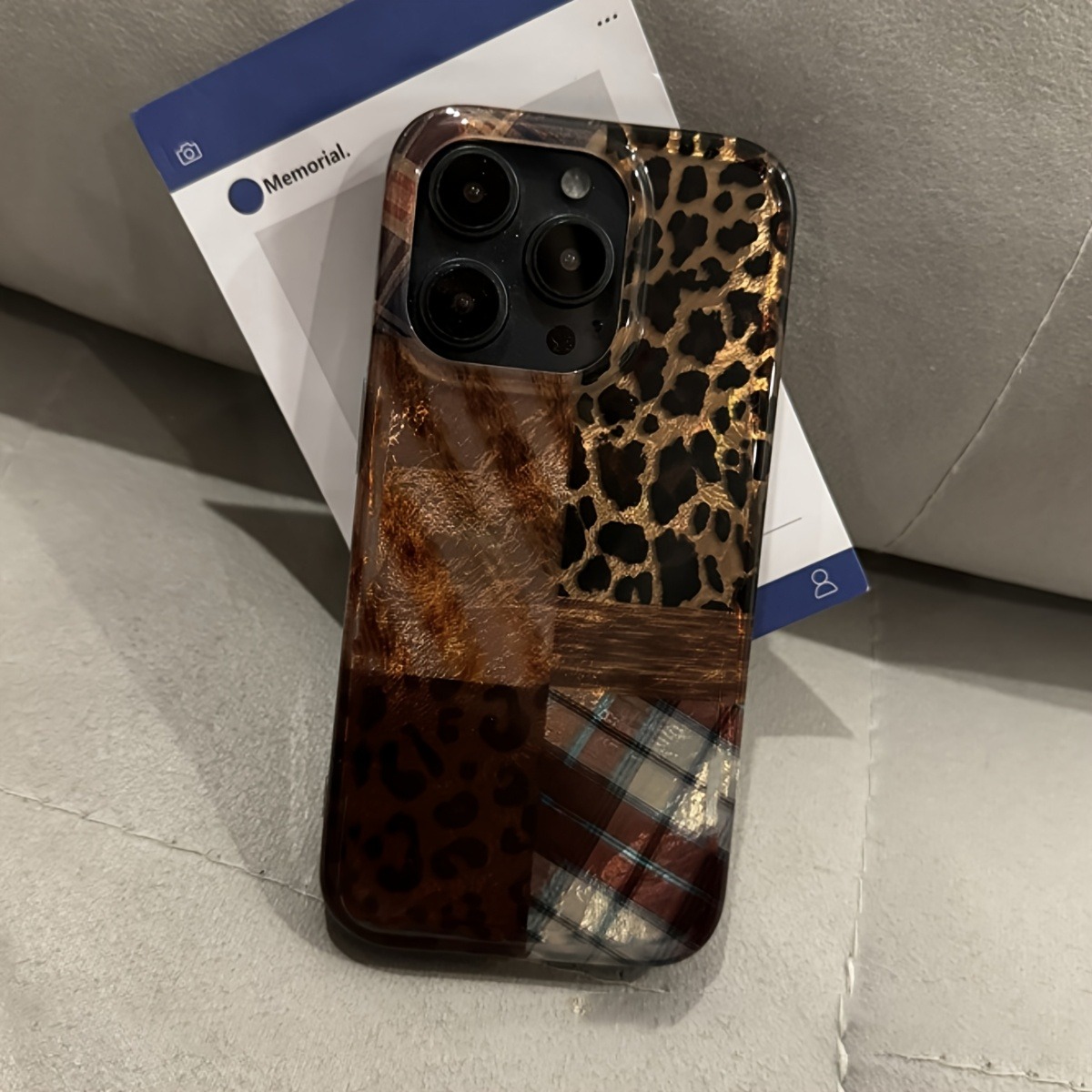 High-End Leopard Print And Tin - Phone Cases Art 评论和价格