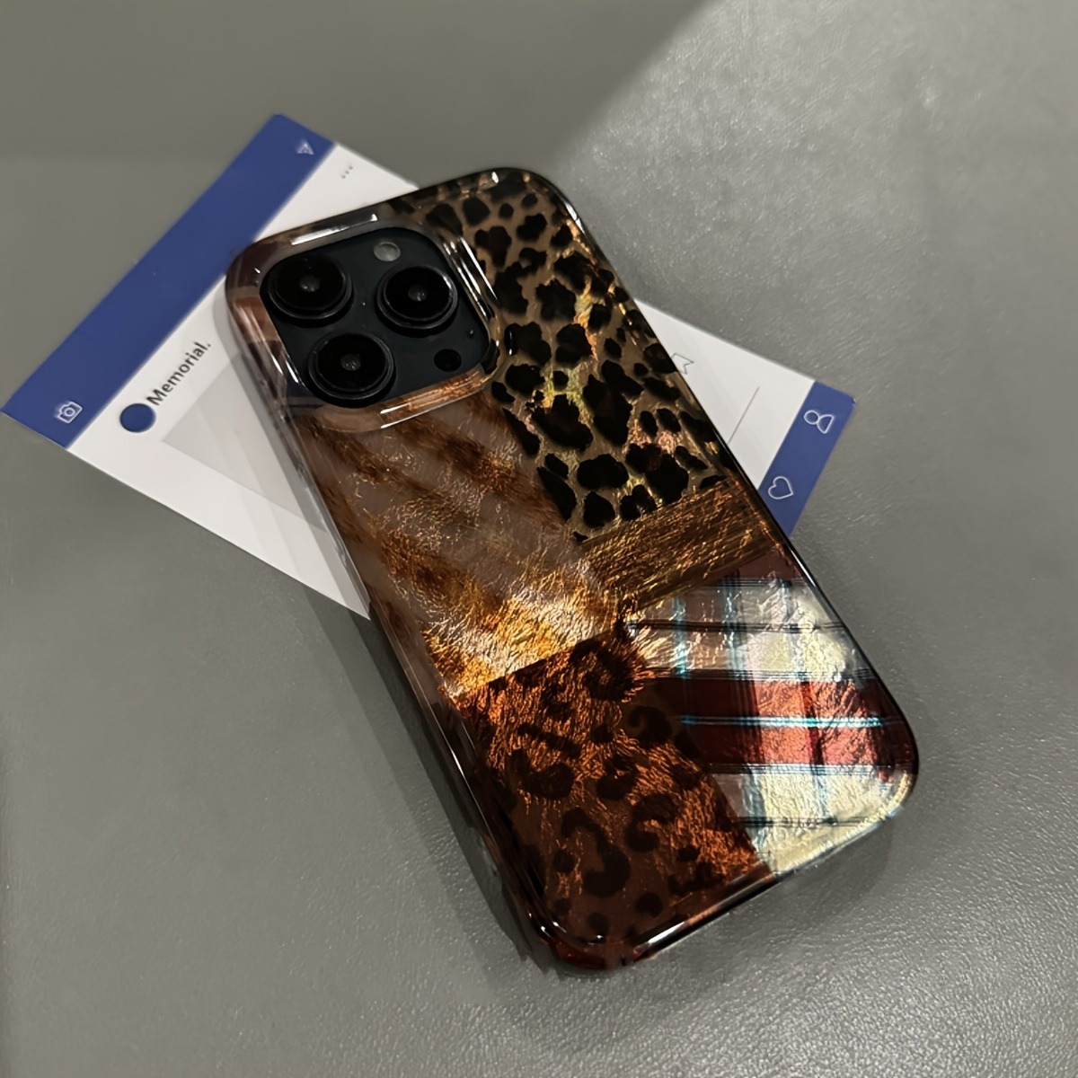 High-End Leopard Print And Tin - Phone Cases Art 评论和价格