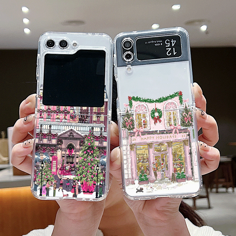 Rural Building Snow Scenery Ch - Phone Cases Z Flip 6 评论和价格