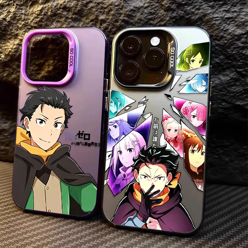 Hot Anime Re0 NATSUKI SUBARU C - Phone Cases Near Me 评论和价格