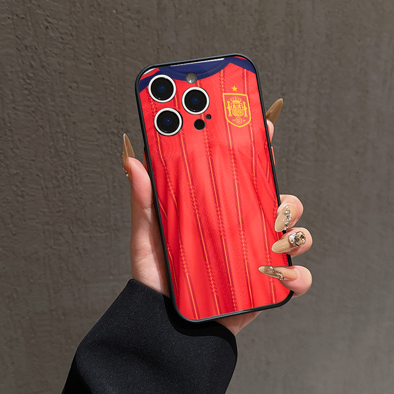 Spain Football Team Home JERSE - Phone Cases Jersey 评论和价格