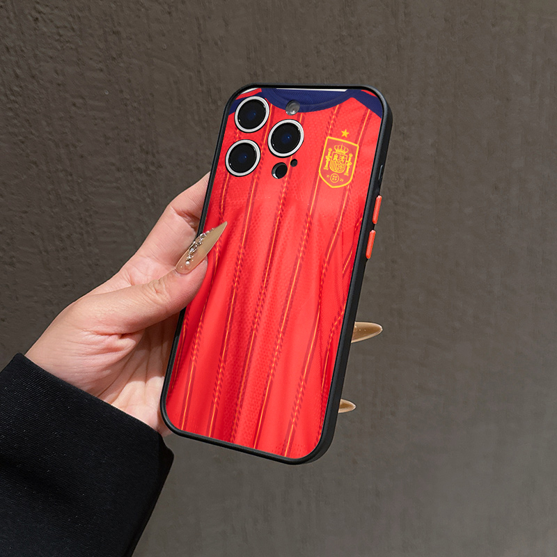 Spain Football Team Home JERSE - Phone Cases Jersey 评论和价格