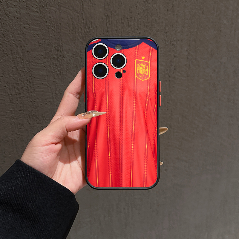 Spain Football Team Home JERSE - Phone Cases Jersey 评论和价格