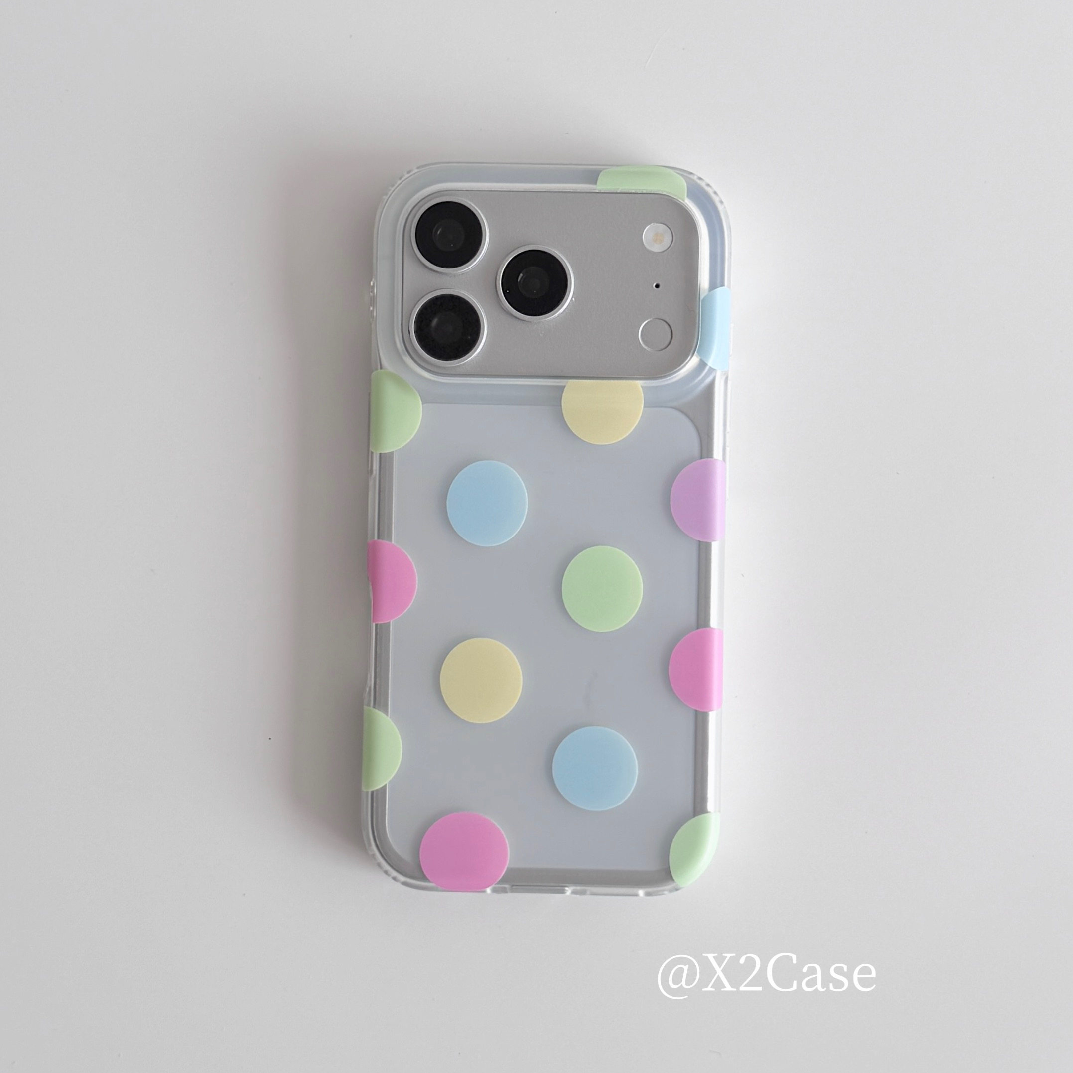 Korea Ins Colorful Polka Dots  - Phone Cases Y2K 评论和价格