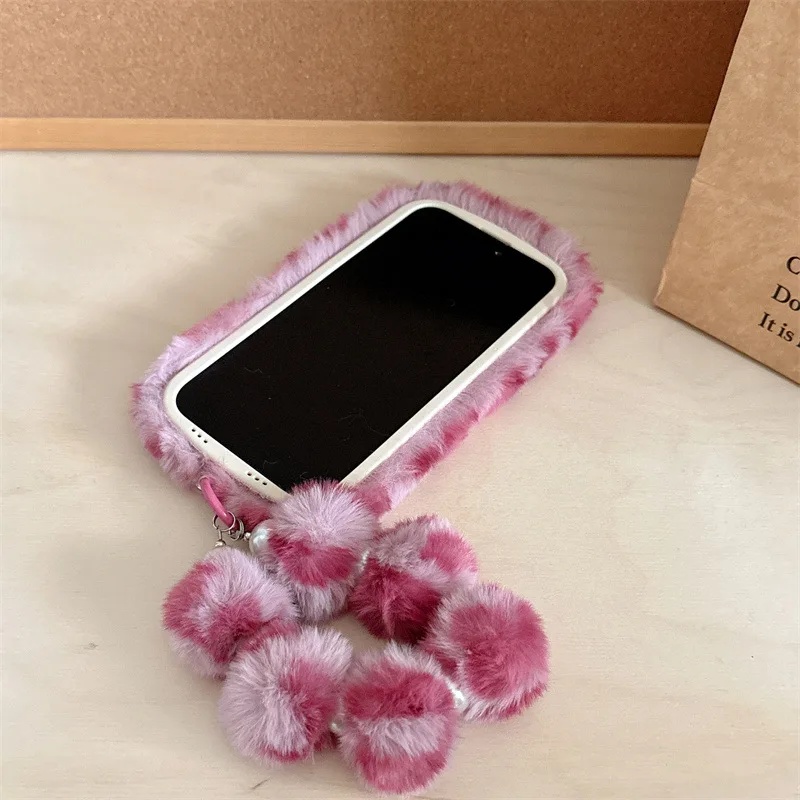 Fashion Leopard Furry Plush Le - Phone Cases For Iphone 11 评论和价格