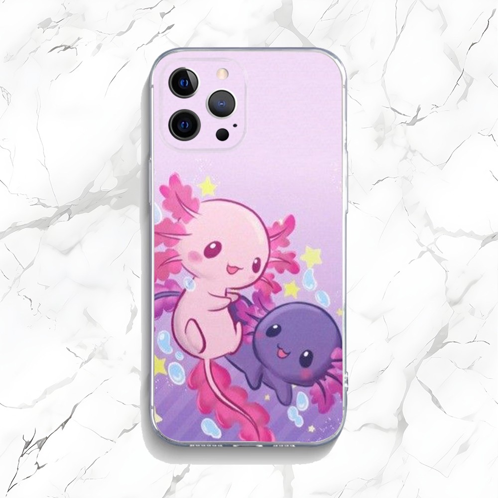 Cute Axolotl Phone Case For iP - Phone Cases Near Me 评论和价格
