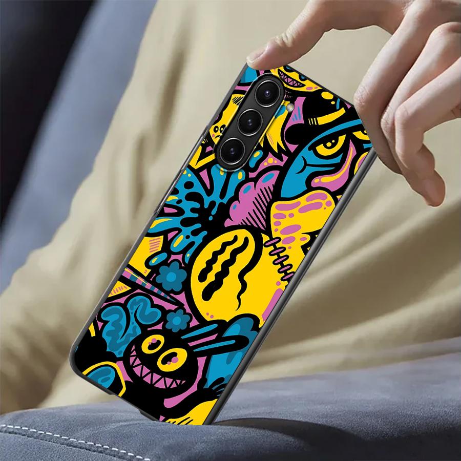 Cartoon Graffiti Design Case f - Phone Cases Z Fold 6 评论和价格