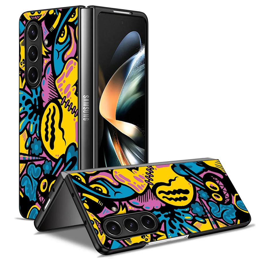 Cartoon Graffiti Design Case f - Phone Cases Z Fold 6 评论和价格
