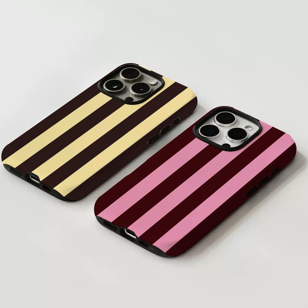 Fashion Horizontal colored str - Phone Cases For Iphone 11 评论和价格