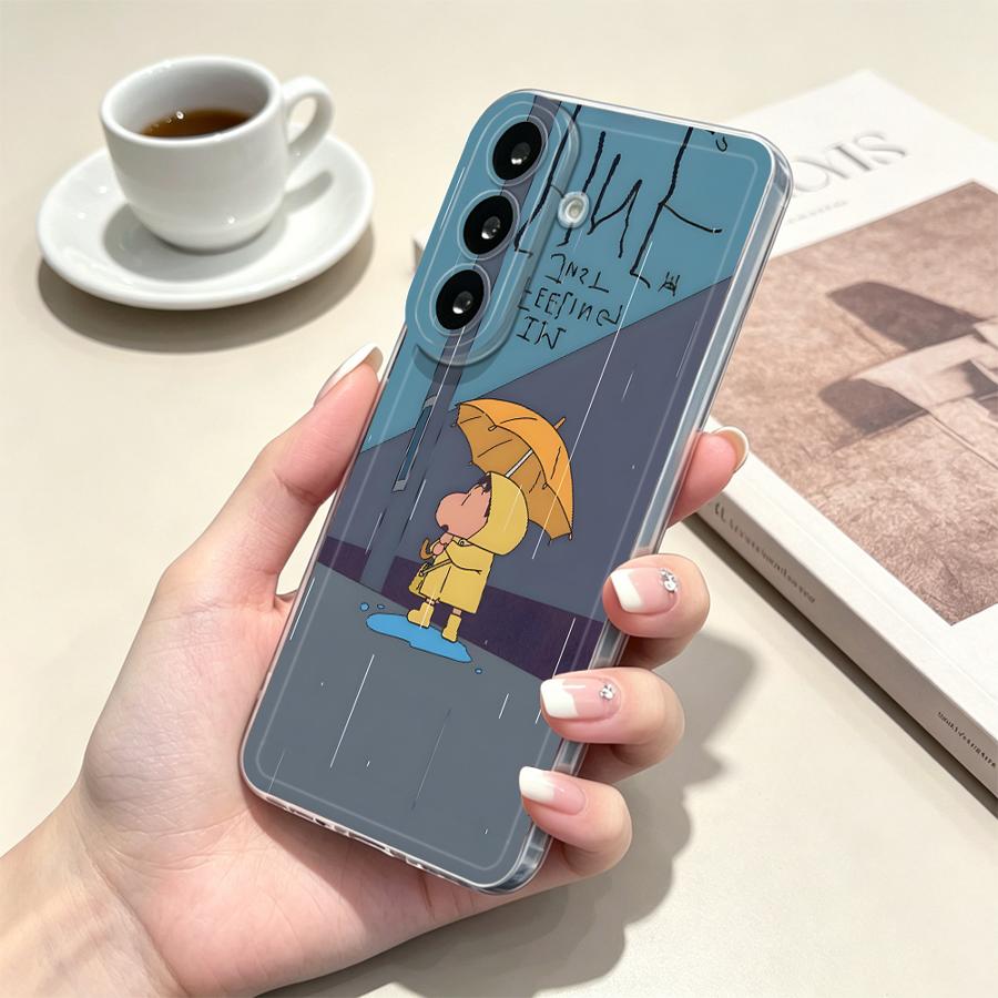 Yellow Umbrella Boy Phone Cove - Phone Cases For Boys 评论和价格
