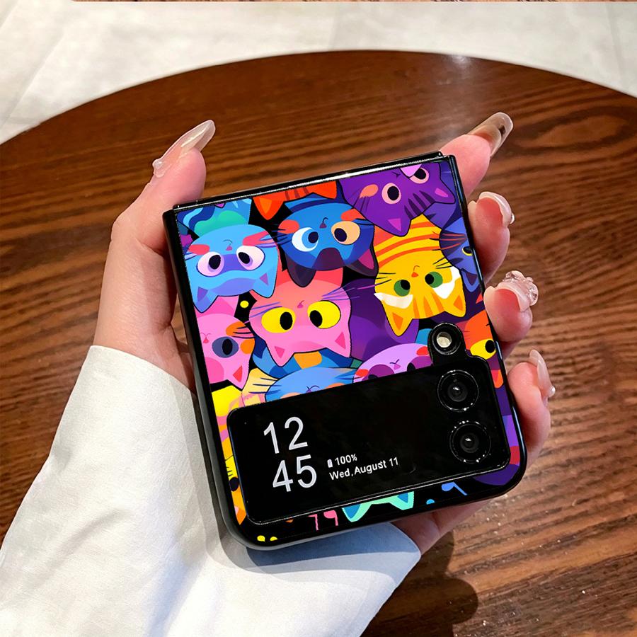 Full Cover Cat Phone Cover Cas - Phone Cases Z Flip 6 评论和价格